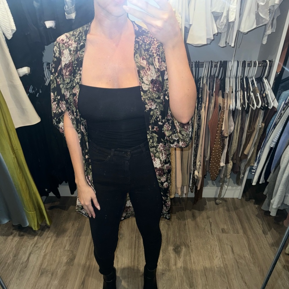 Floral Kimono